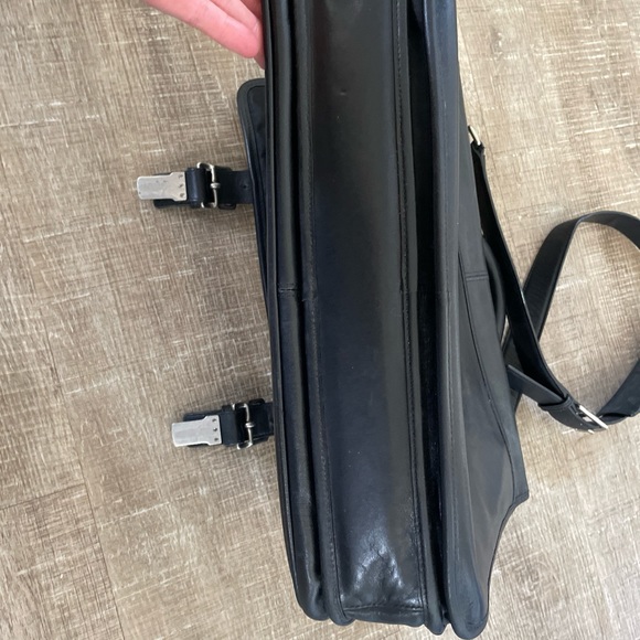 Vintage Coach Portfolio Thompson Briefcase Attache Black Leather Style F06455 | - Picture 13 of 15